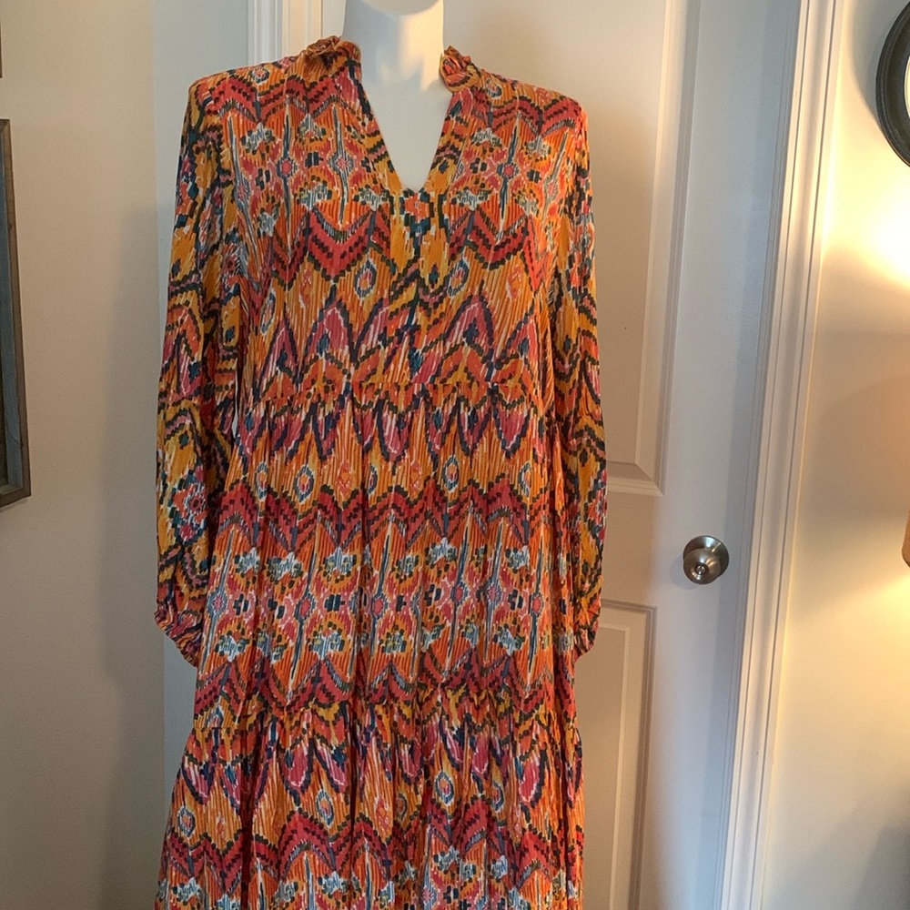 NWT Anthropologie Maeve Tiered 2X Maxi Dress